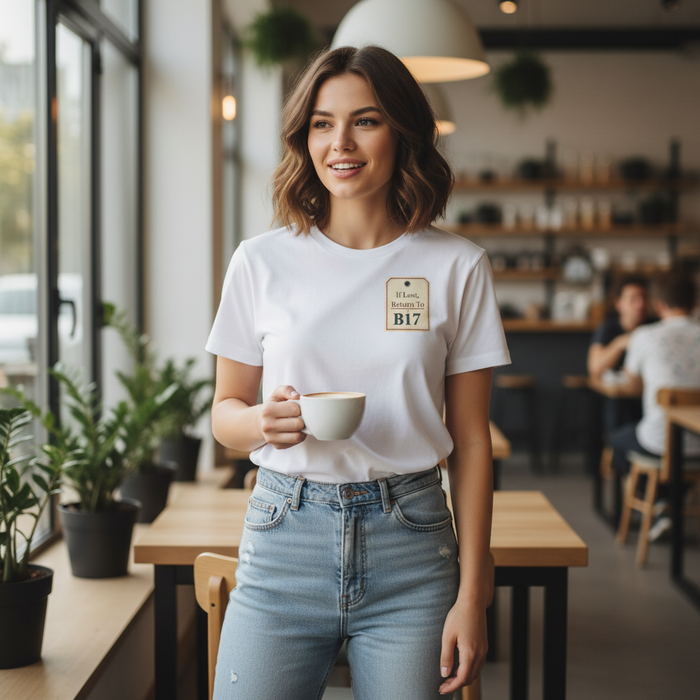 Harborne - T-Shirt - If lost, return to B17 Design