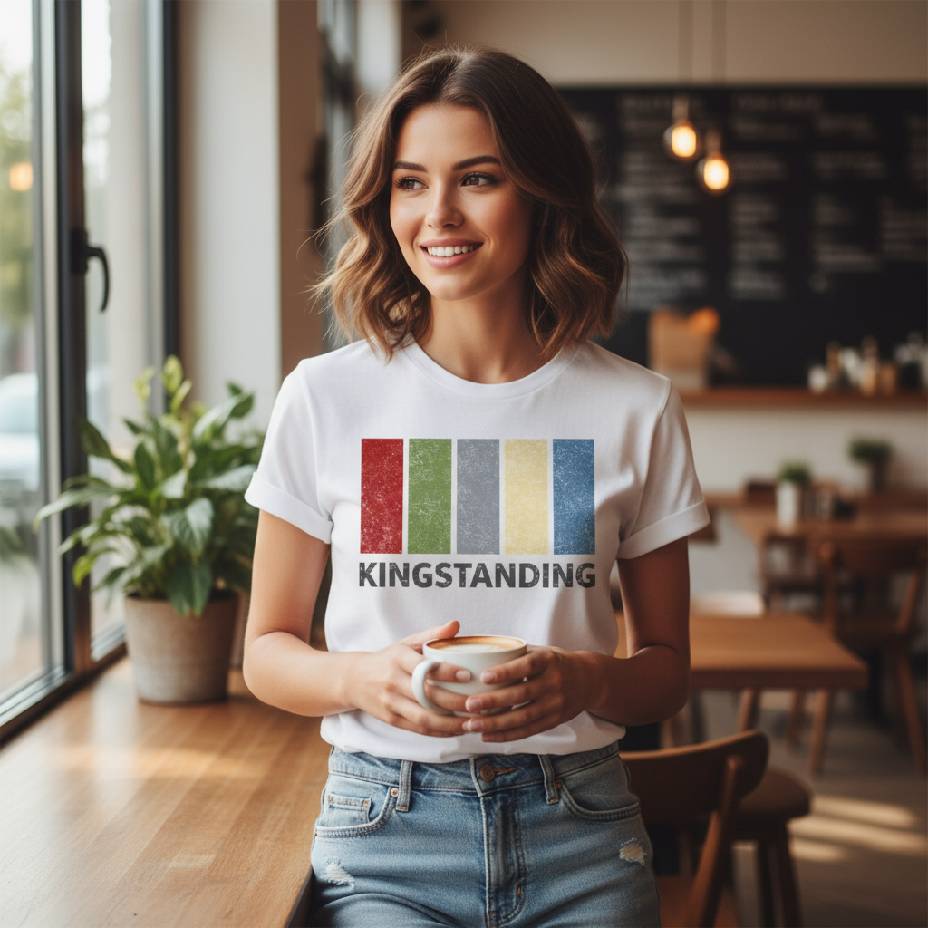 Kingstanding - T-Shirt - Colour Block Design