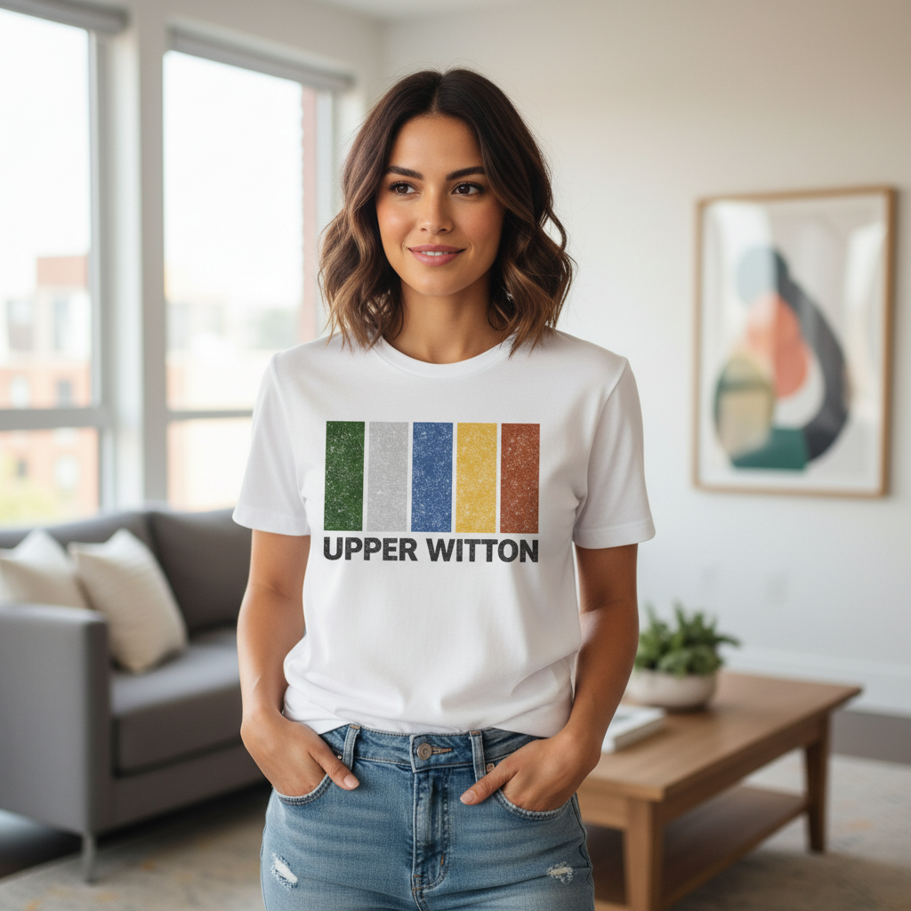 Upper Witton - T-Shirt - Colour Block Design