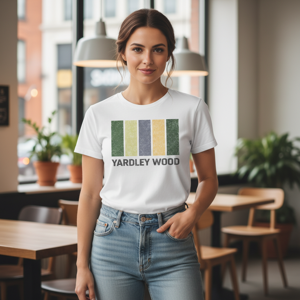 Yardley Wood - T-Shirt - Colour Block Design
