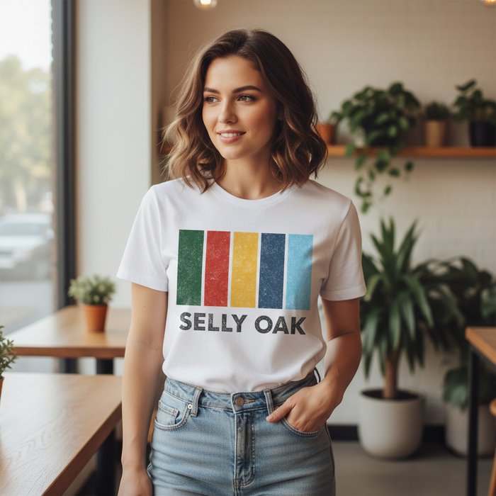 Selly Oak - T-Shirt - Colour Block Design