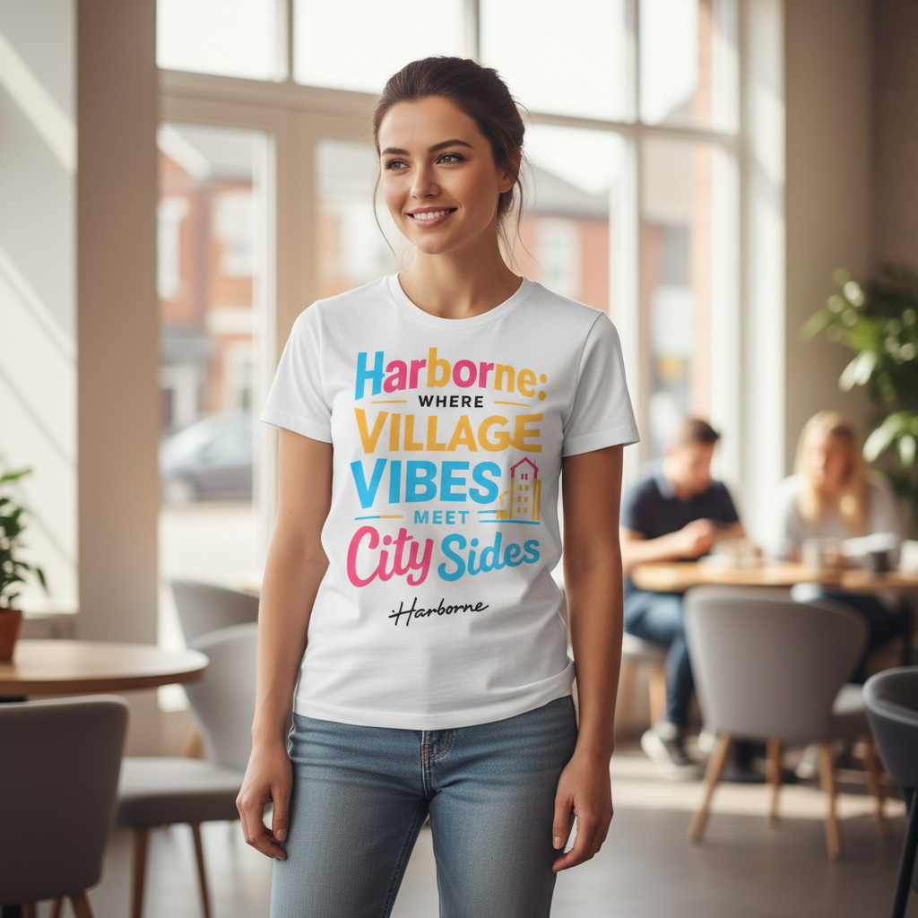 Harborne - T-Shirt - Say it…Harborne Design