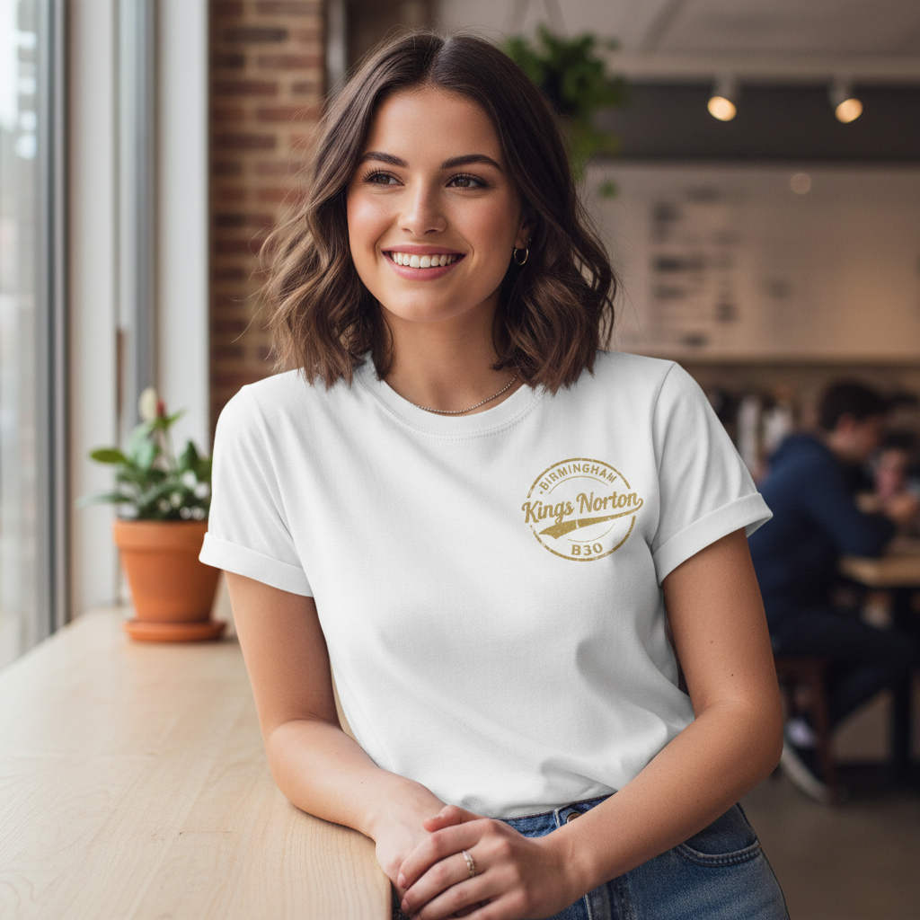 Kings Norton - T-Shirt - B30 Vintage Stamp Design