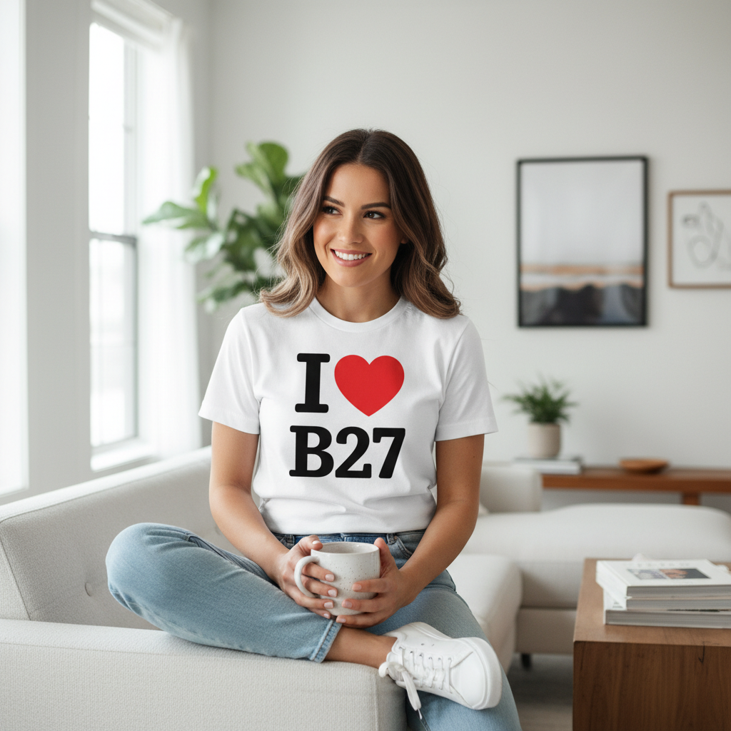 Acocks Green - T-Shirt - I Heart B27 Design