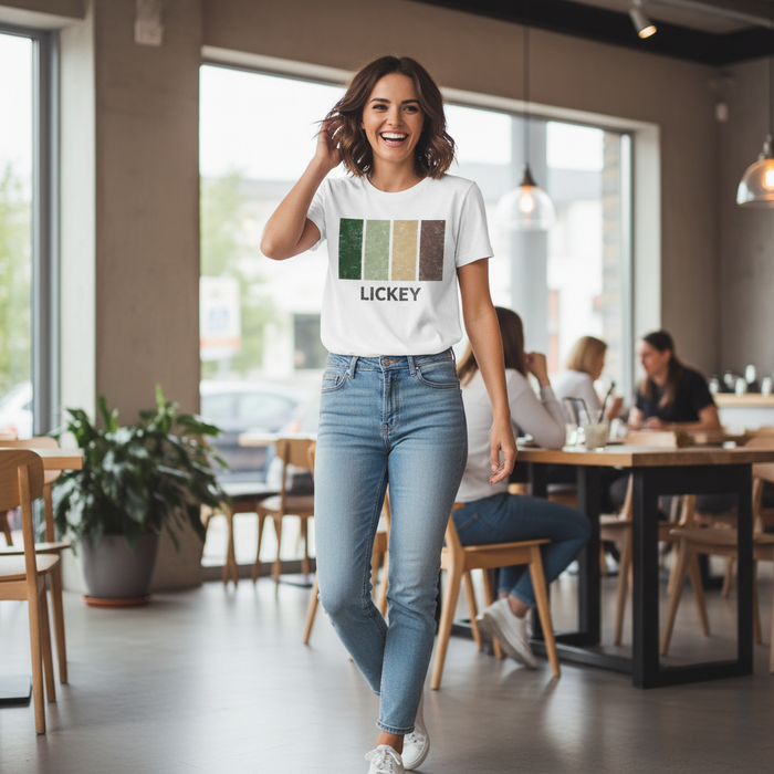 Lickey - T-Shirt - Colour Block Design