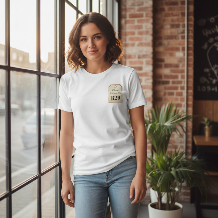 Weoley Castle - T-Shirt - If lost, return to B29 Design