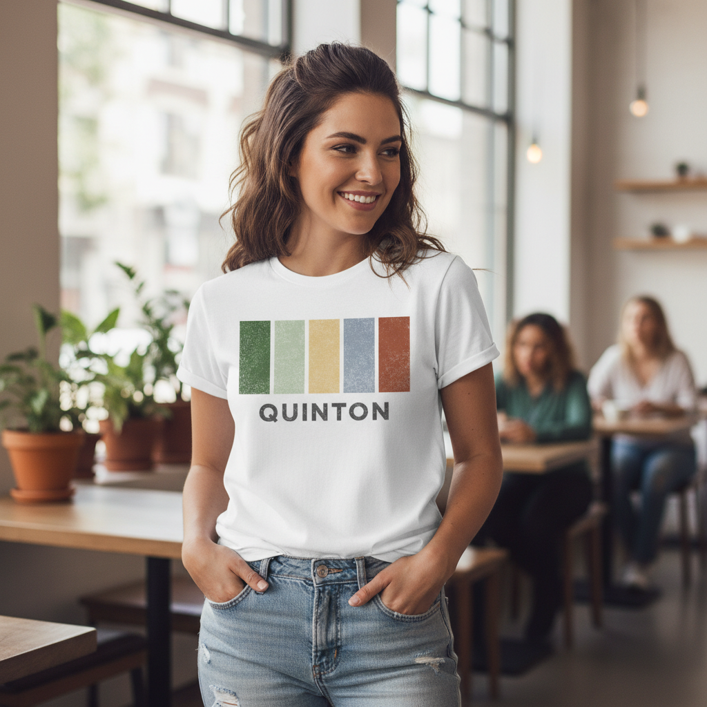Quinton - T-Shirt - Colour Block Design
