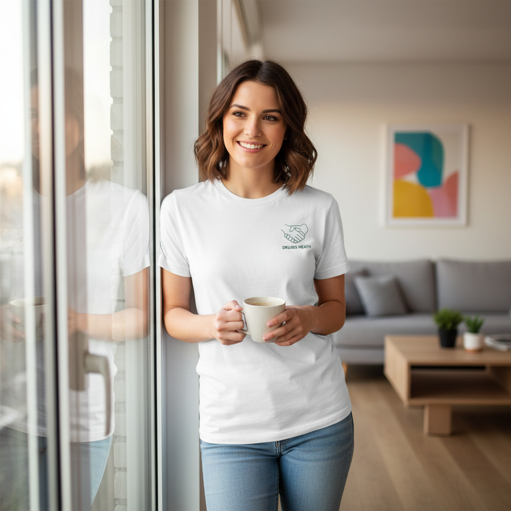 Druids Heath - T-Shirt - Minimal Line Icon Design - Community
