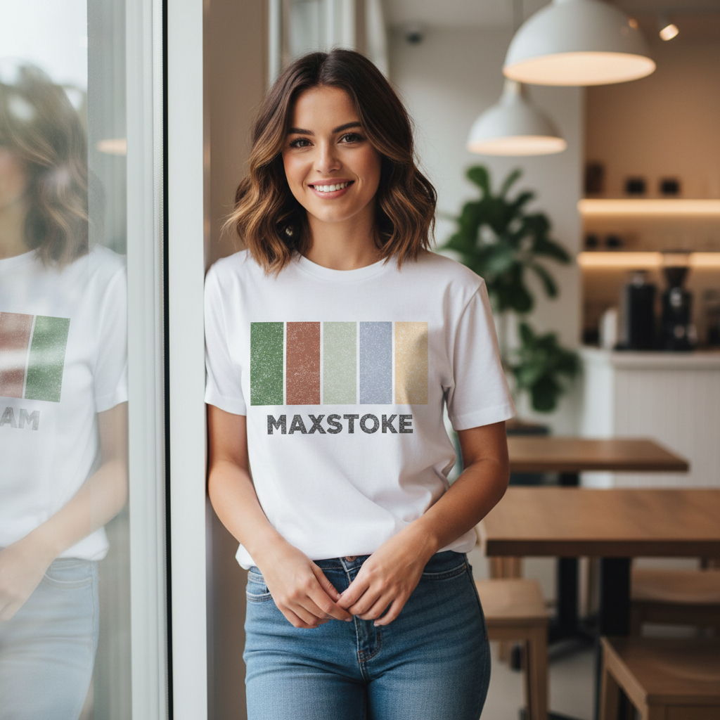 Maxstoke - T-Shirt - Colour Block Design