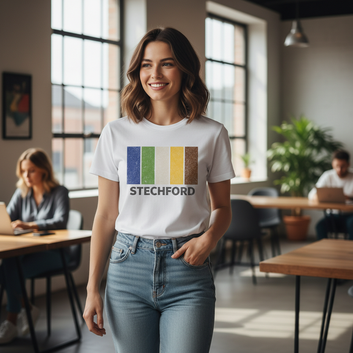 Stechford - T-Shirt - Colour Block Design