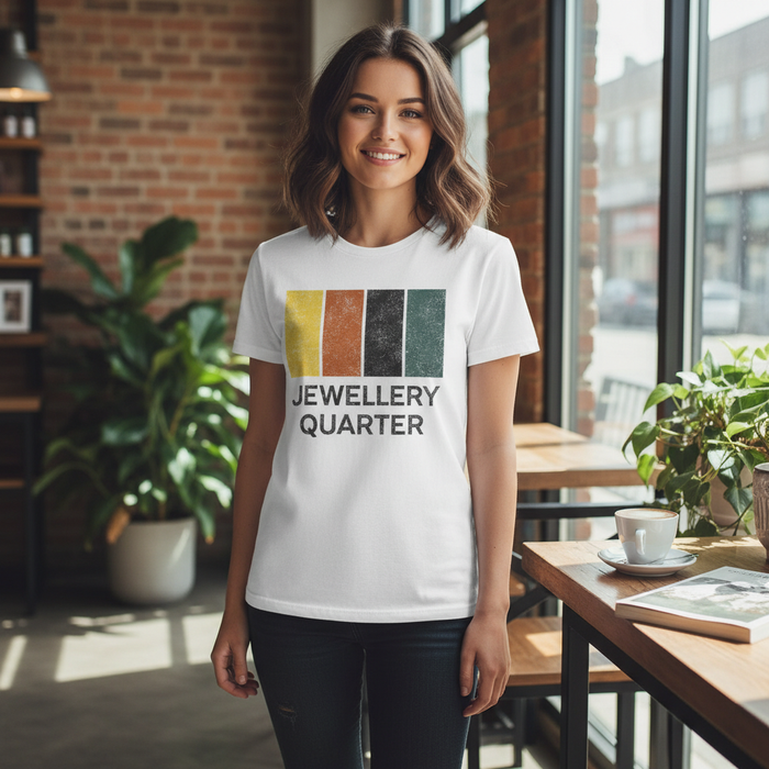 Jewellery Quarter - T-Shirt - Colour Block Design