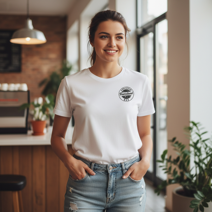 Hamstead - T-Shirt - B43 Vintage Stamp Design