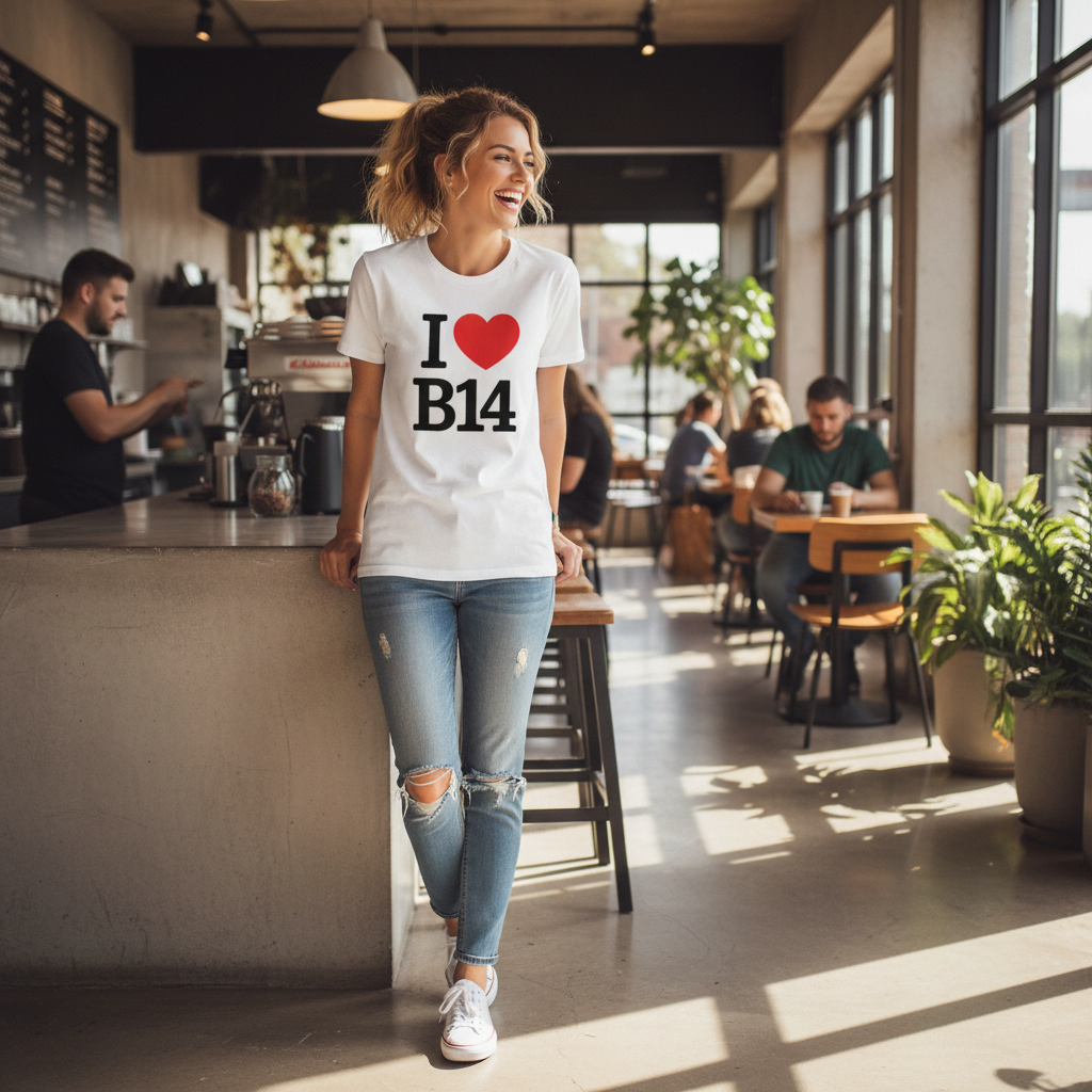 Kings Heath - T-Shirt - I heart B14 Design
