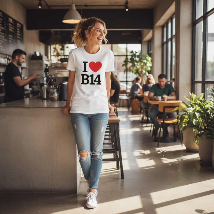 Kings Heath - T-Shirt - I heart B14 Design