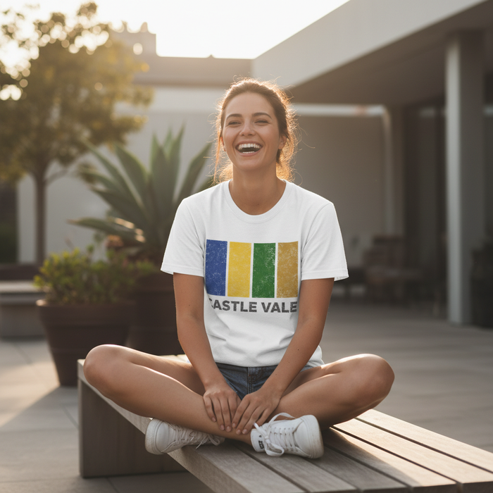 Castle Vale - T-Shirt - Colour Block Design