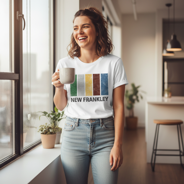New Frankley - T-Shirt - Colour Block Design