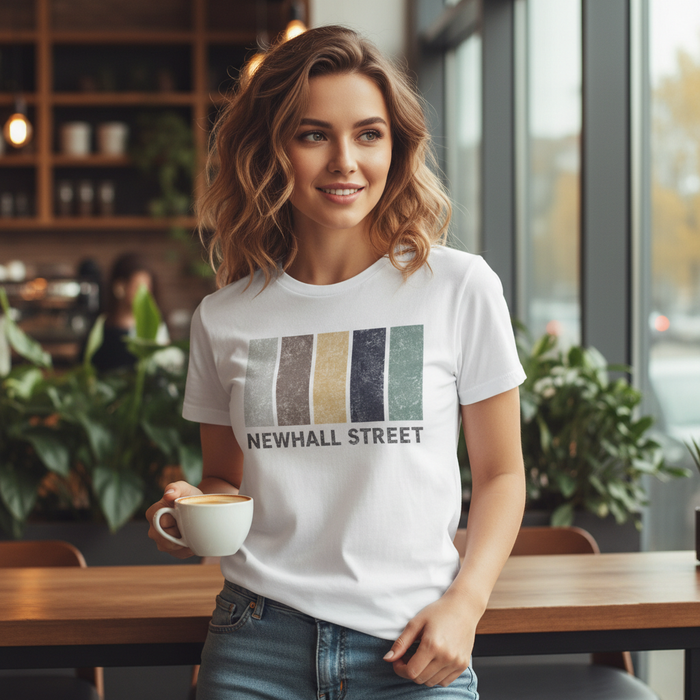 Newhall Street - T-Shirt - Colour Block Design