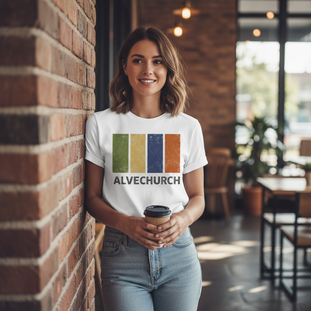 Alvechurch - T-Shirt - Colour Block Design