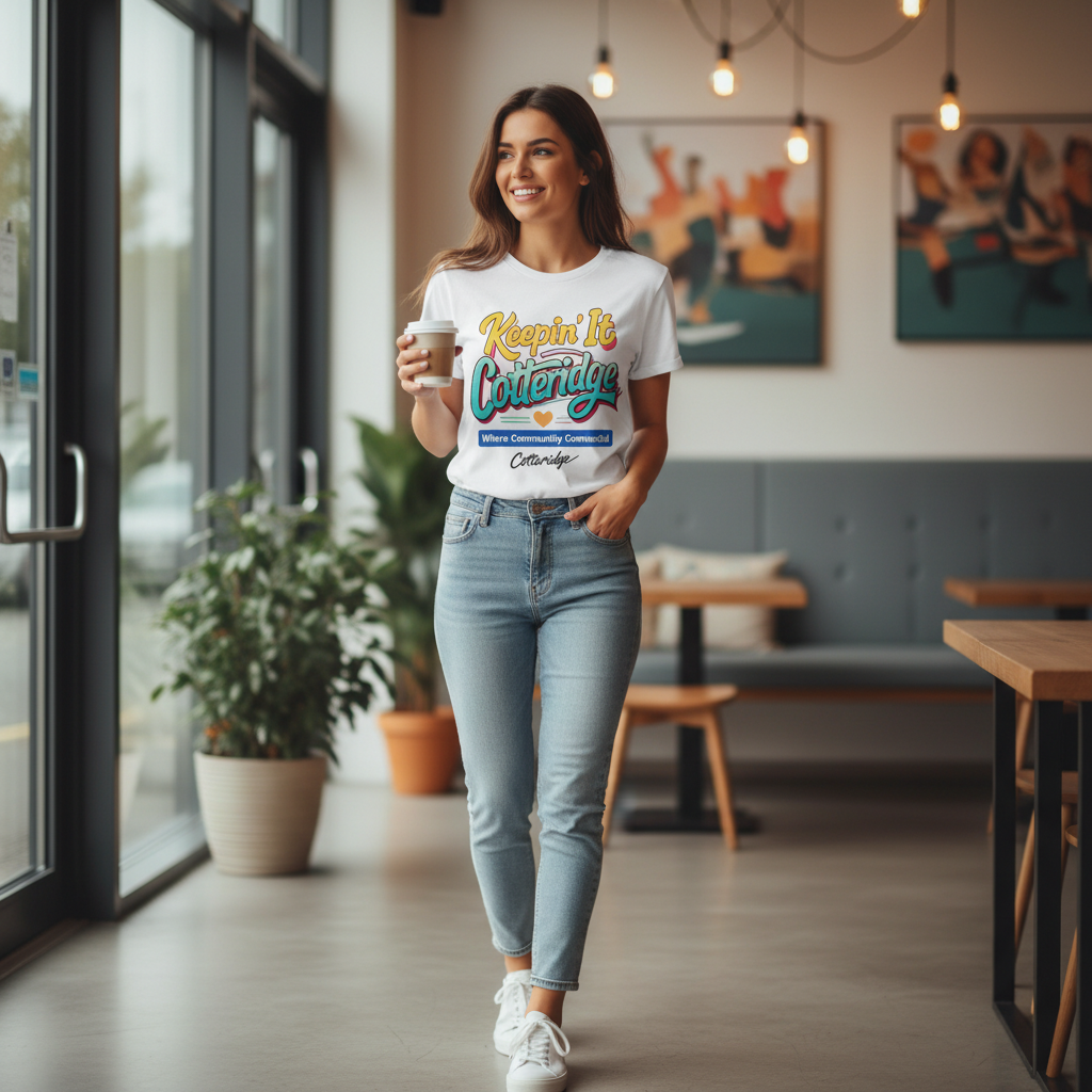Cotteridge - T-Shirt - Loud Local Love Design