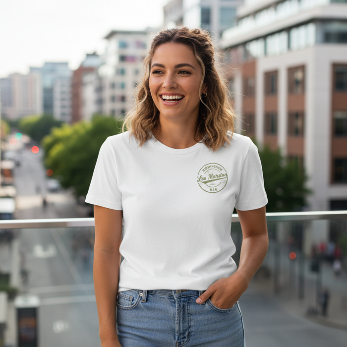 Lea Marston - T-Shirt - B46 Vintage Stamp Design