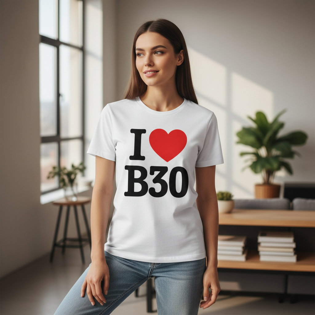 Kings Norton - T-Shirt - I heart B30 Design