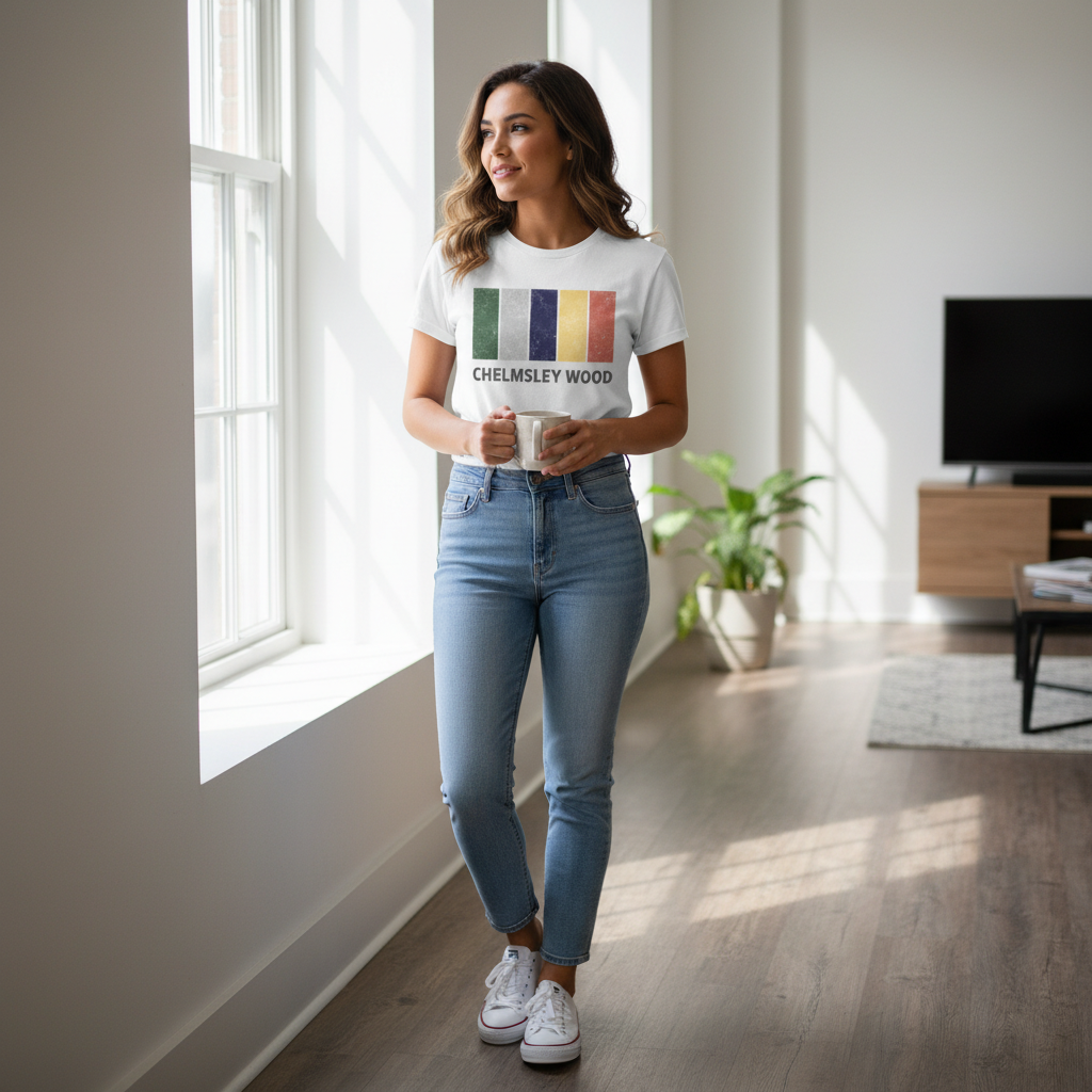 Chelmsley Wood - T-Shirt - Colour Block Design