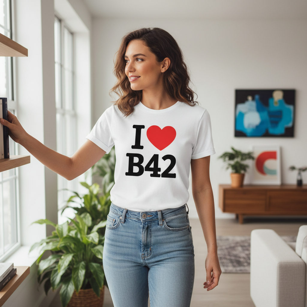 Great Barr - T-Shirt - I Heart B42 Design