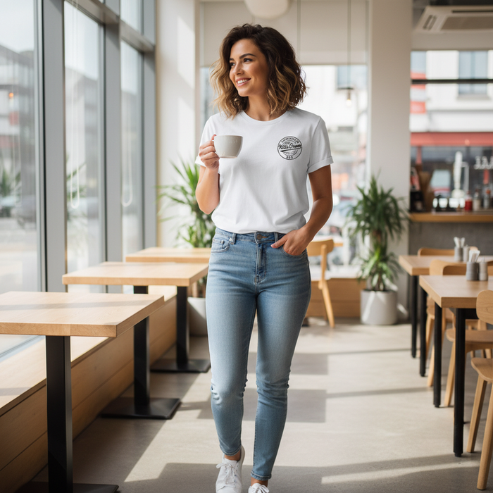 Kitts Green - T-Shirt - B33 Vintage Stamp Design