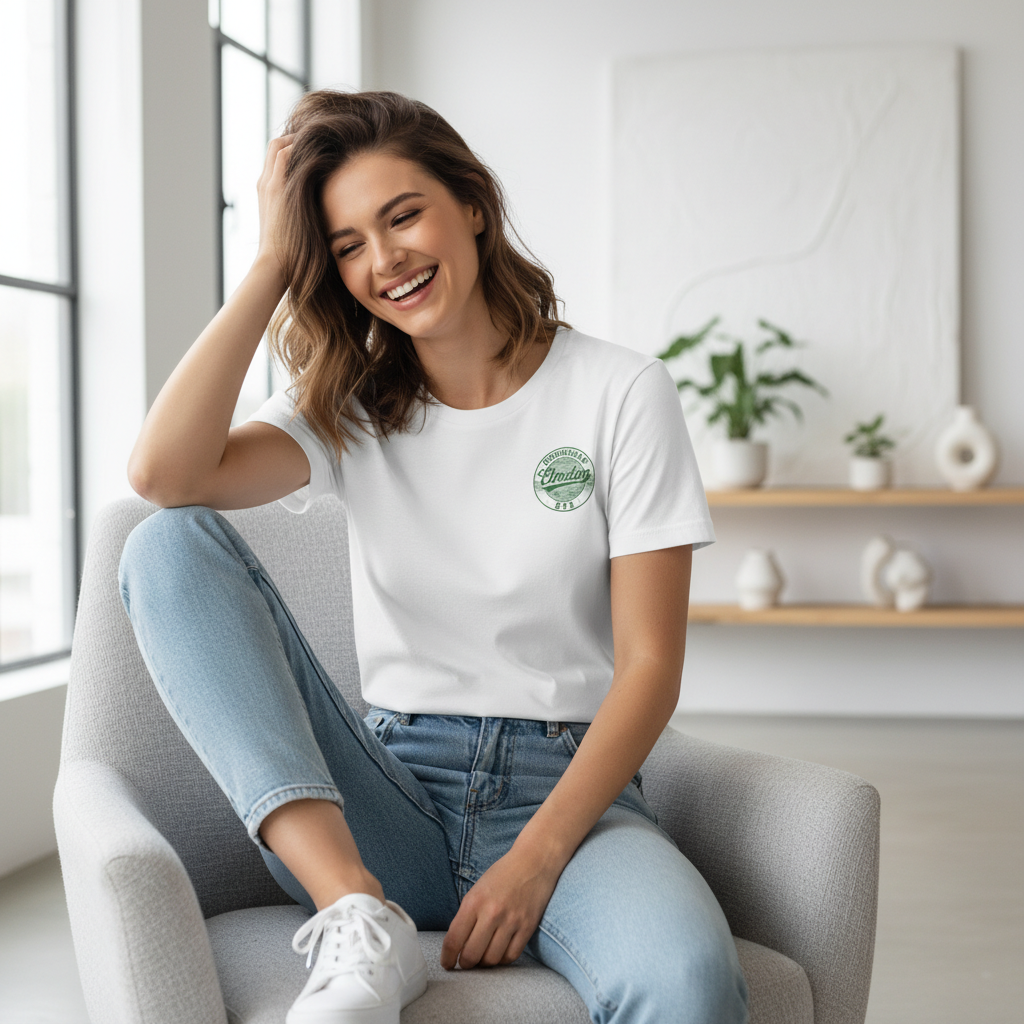 Elmdon - T-Shirt - B92 Vintage Stamp Design