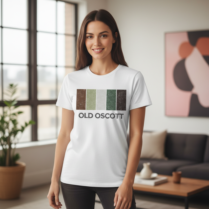 Old Oscott - T-Shirt - Colour Block Design