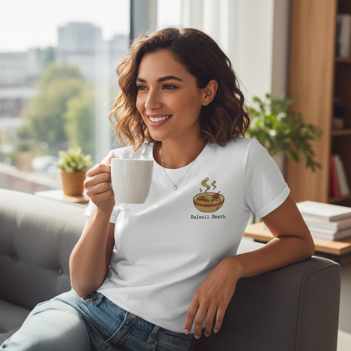 Balsall Heath - T-Shirt - Stylised Indie Design - Balti Bowl