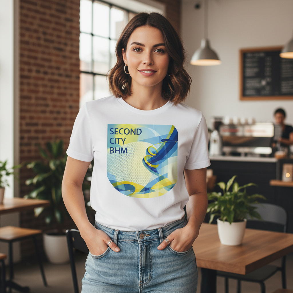 Birmingham - T-Shirt - Second City BHM Bauhaus-Inspired Selfridges Design