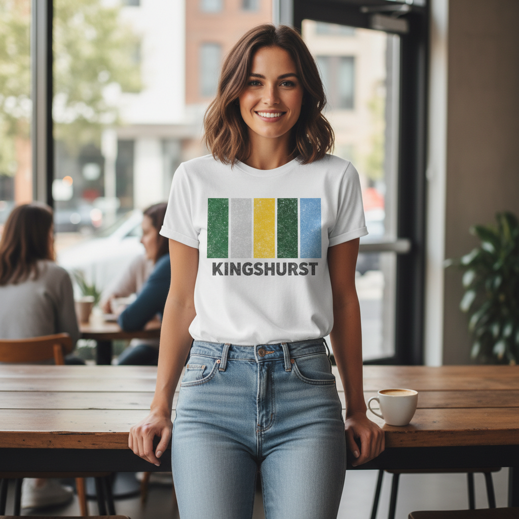 Kingshurst - T-Shirt - Colour Block Design