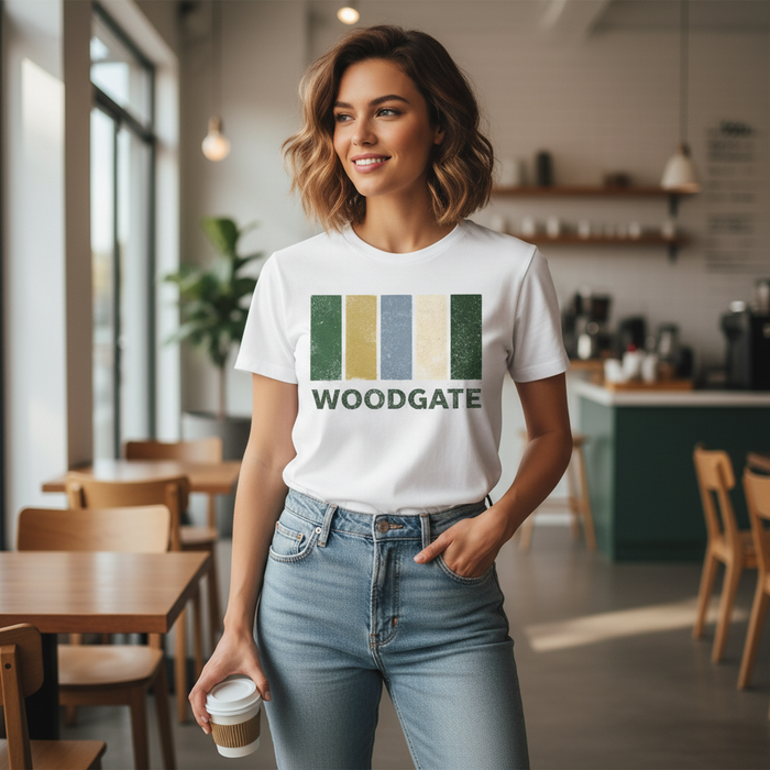 Woodgate - T-Shirt - Colour Block Design