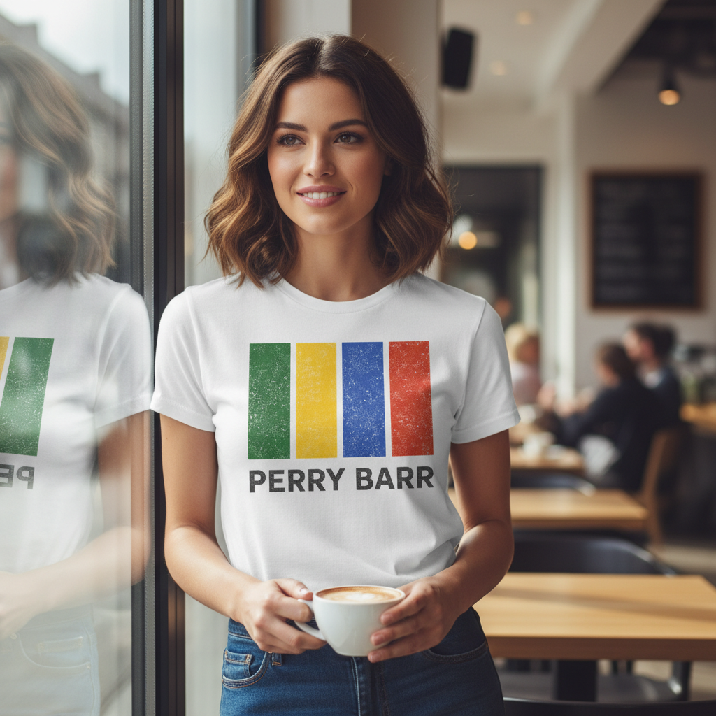 Perry Barr - T-Shirt - Colour Block Design