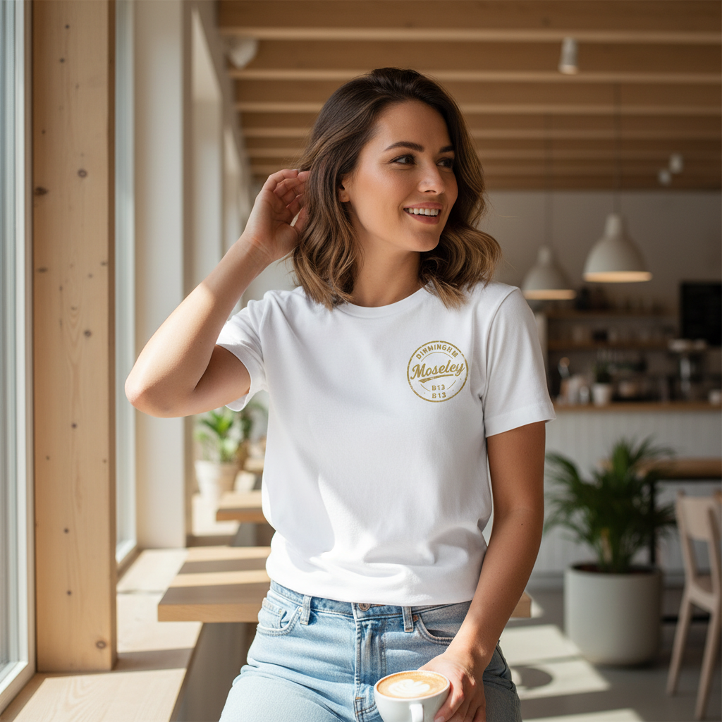 Moseley - T-Shirt - B13 Vintage Stamp Design