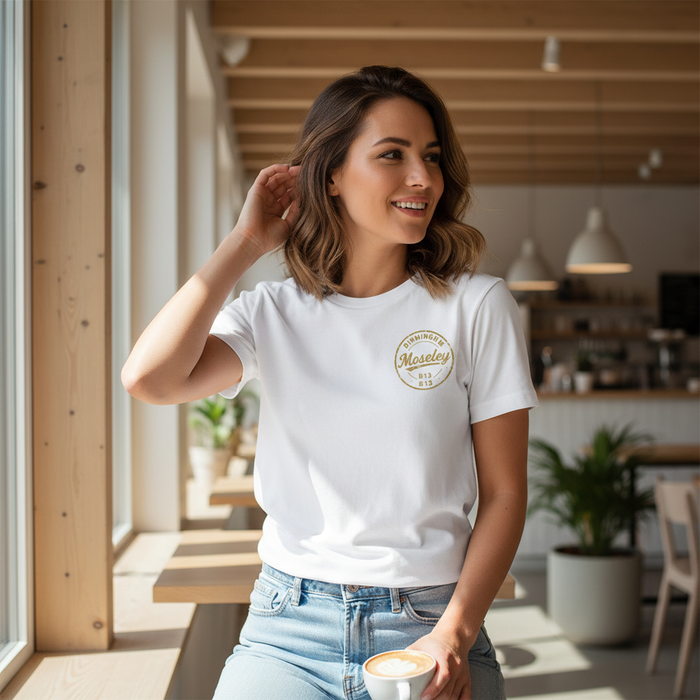 Moseley - T-Shirt - B13 Vintage Stamp Design