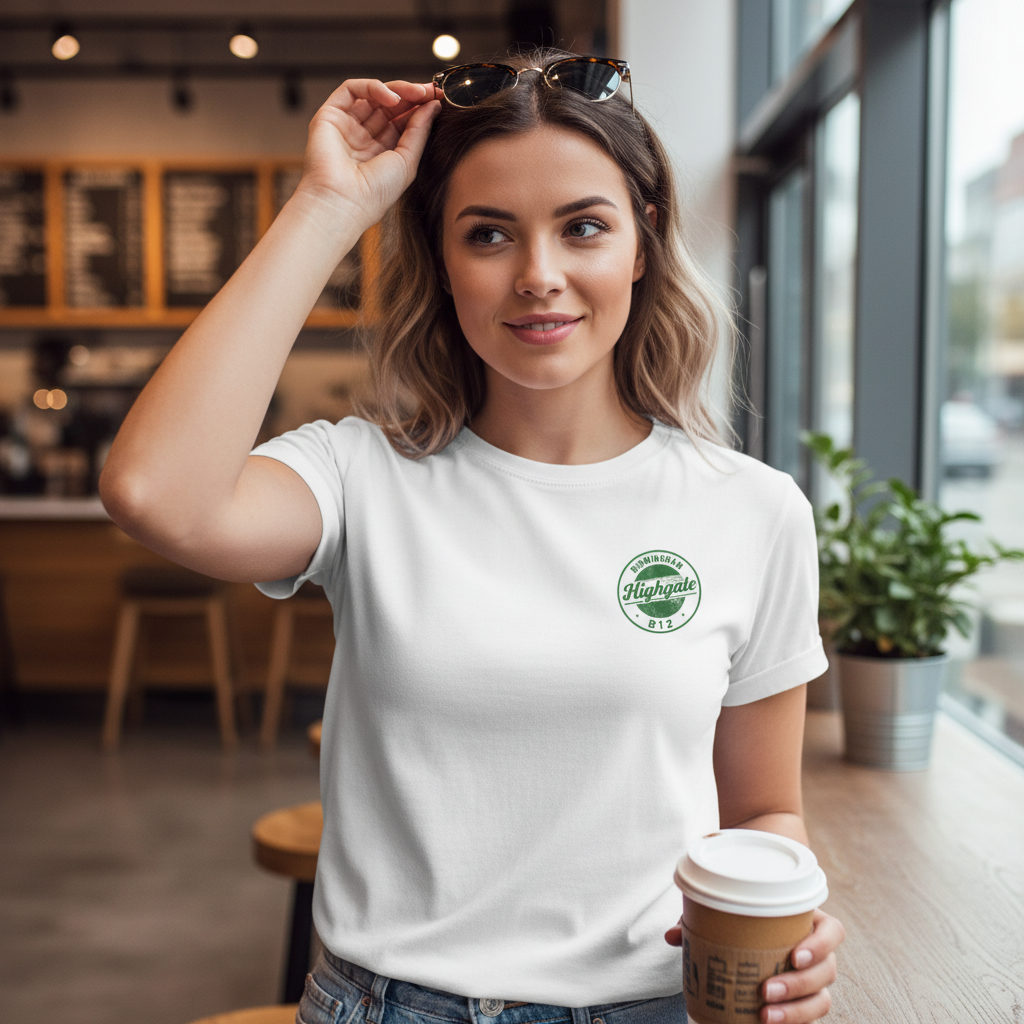 Highgate - T-Shirt - B12 Vintage Stamp Design