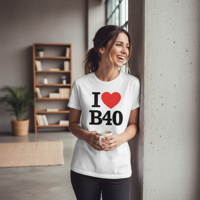 Bickenhill - T-Shirt - I Heart B40 Design