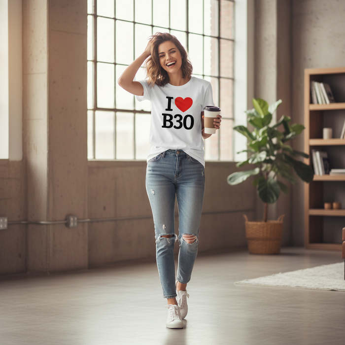 Stirchley - T-Shirt - I heart B30 Design