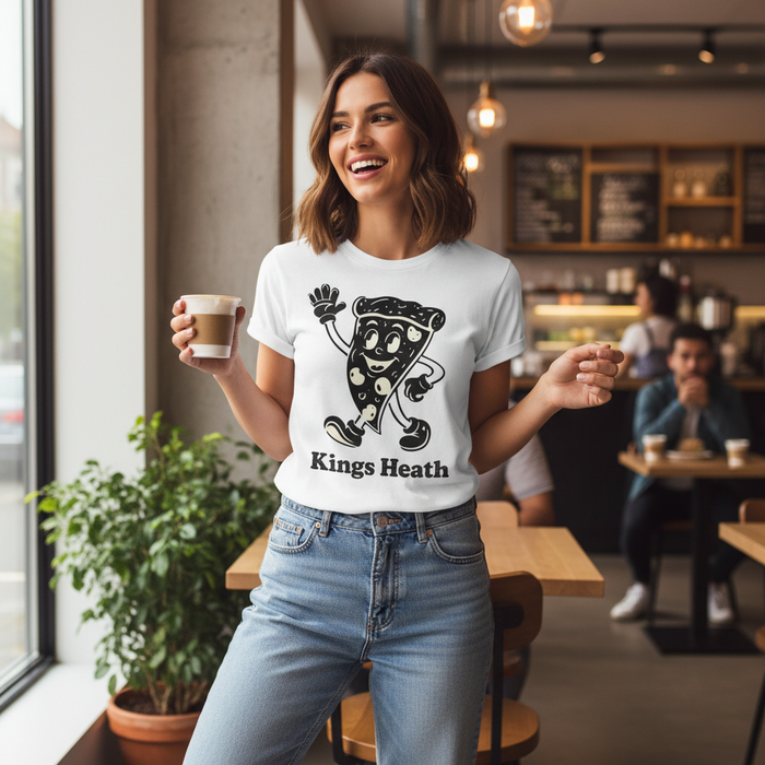 Kings Heath - T-Shirt -  - Pizza Slice