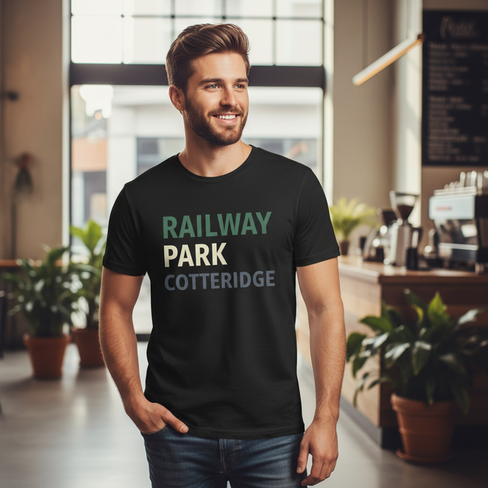 Cotteridge - T-Shirt - Minimal Type Stack Design