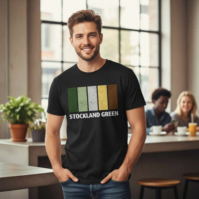 Stockland Green - T-Shirt - Colour Block Design