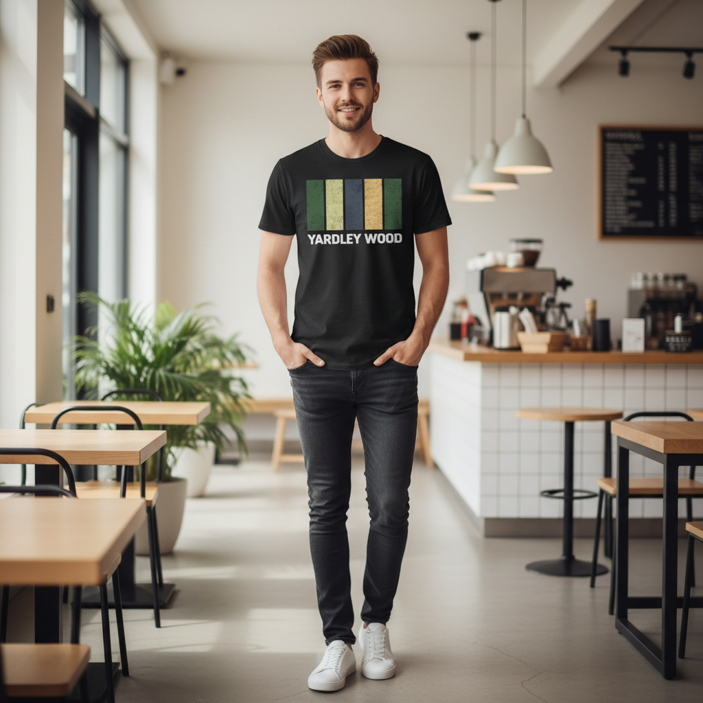Yardley Wood - T-Shirt - Colour Block Design