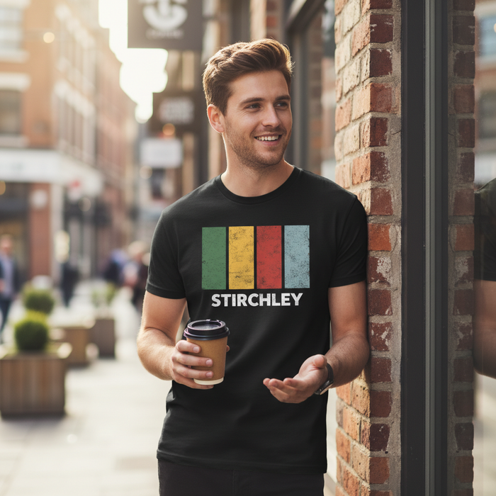 Stirchley - T-Shirt - Colour Block Design