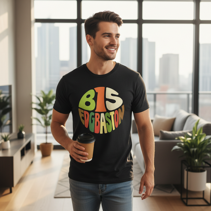 Edgbaston - T-Shirt - Colour Burst Design