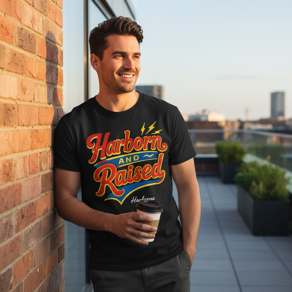Harborne - T-Shirt - Loud Local Love Design