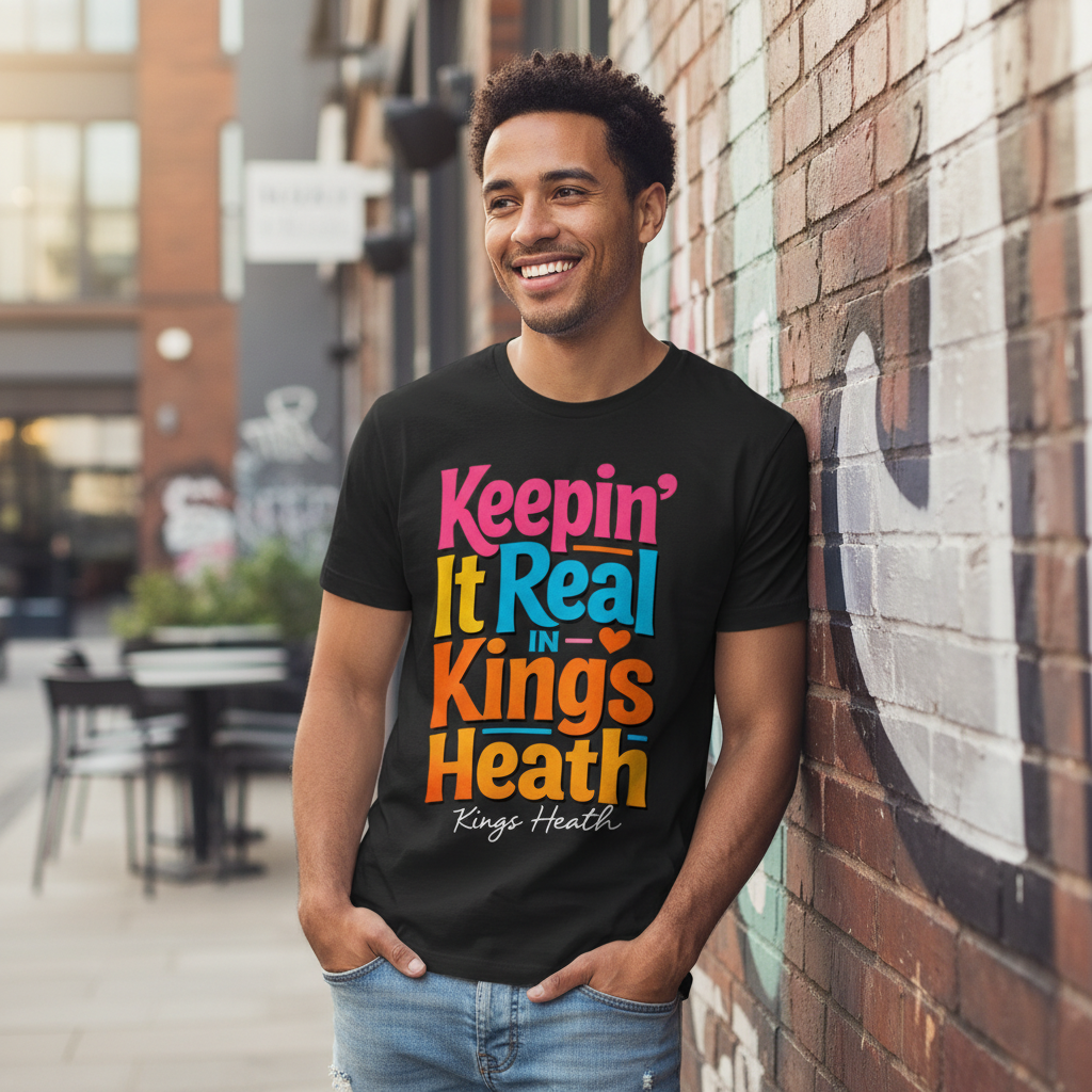Kings Heath - T-Shirt - Loud Local Love Design