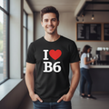 B6 - T-Shirt - I Heart B6 Design - Aston | Birchfield | Witton
