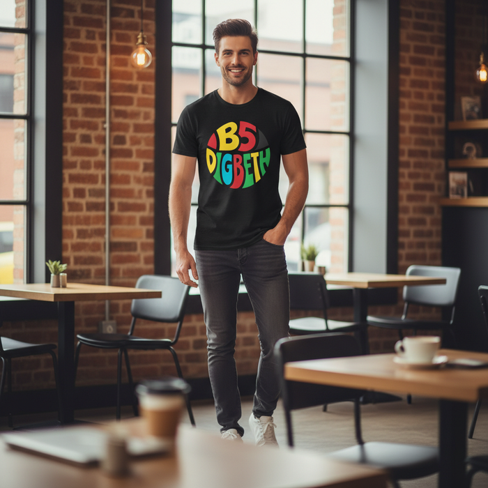 Digbeth - T-Shirt - Colour Burst Design